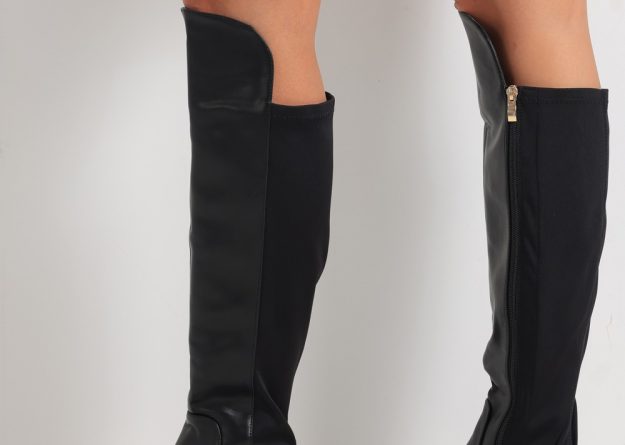 Elegant Black Knee Boots