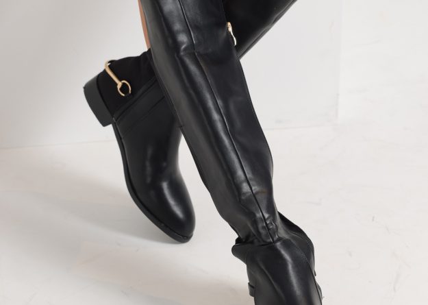 Elegant Black Knee Boots