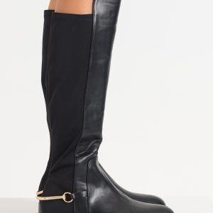 Elegant Black Knee Boots