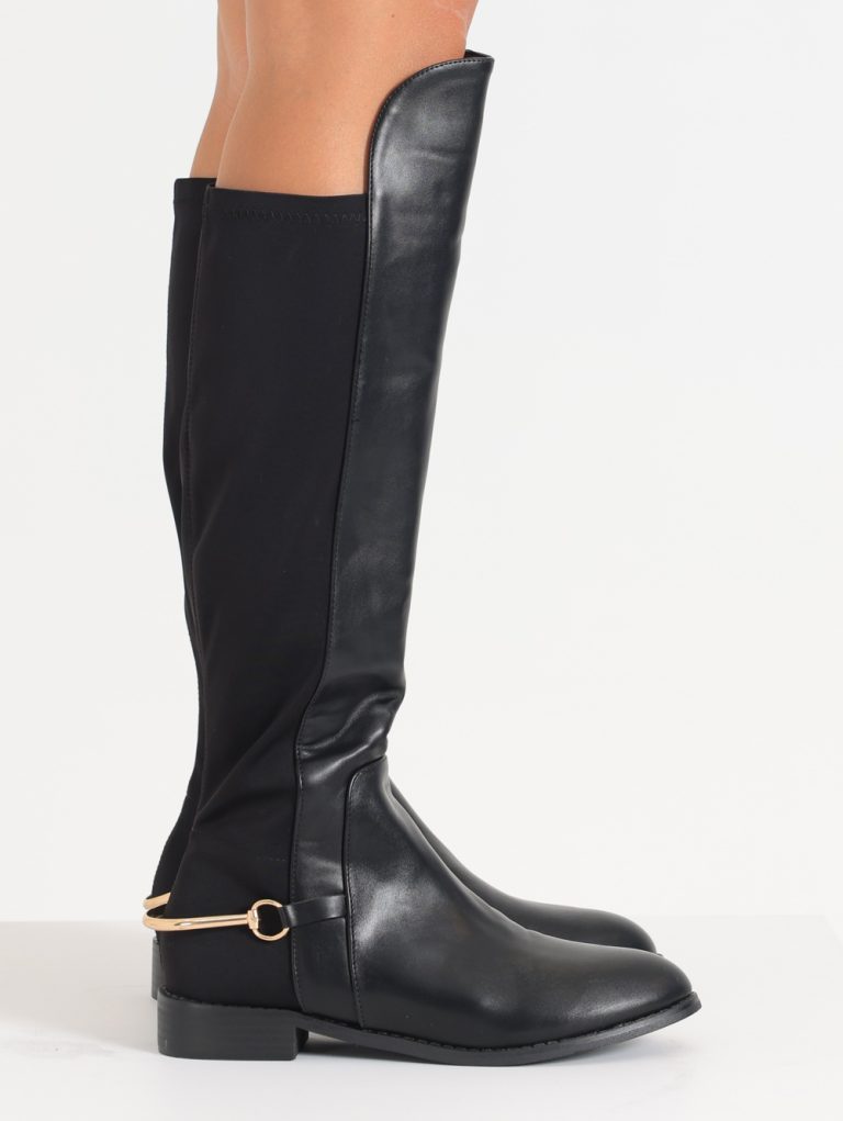 Elegant Black Knee Boots