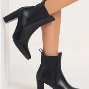 Chic High Heel Ankle Boots
