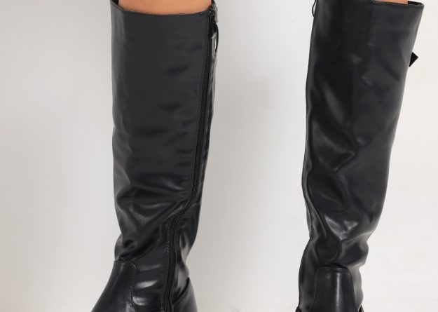 Modern Zip Knee Boots