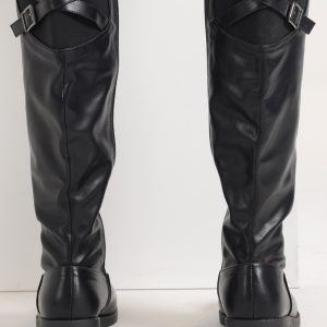 Modern Zip Knee Boots