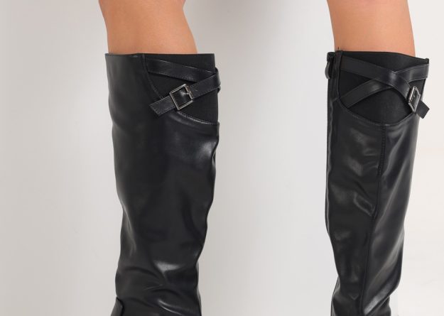Modern Zip Knee Boots