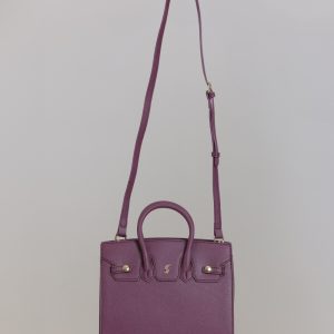Stylish Small Bag with Gold Detail and Strap