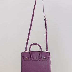 Stylish Small Bag with Gold Detail and Strap