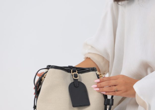 Premium Bucket shoulder bag With Belt and small Wallet