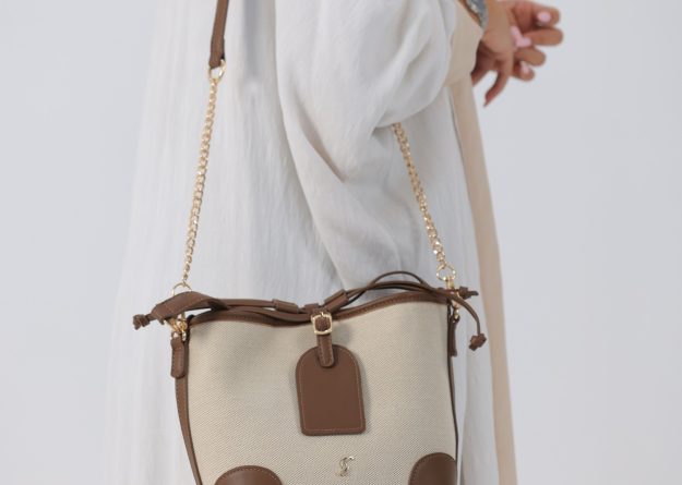 Premium Bucket shoulder bag With Belt and small Wallet