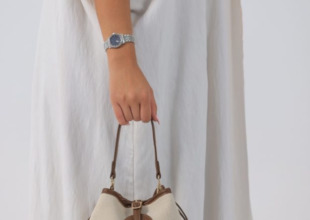 Premium Bucket shoulder bag With Belt and small Wallet