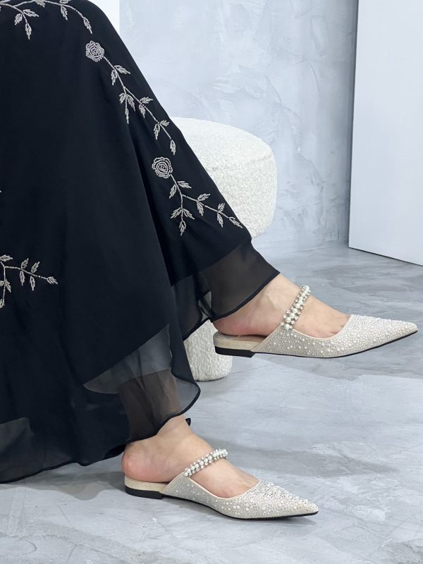 898-1/Pearl Essence Crystal Flats