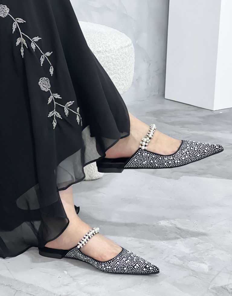 898-1/Pearl Essence Crystal Flats