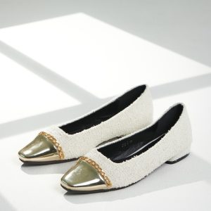 296-5 / Gold-Accented Loafers