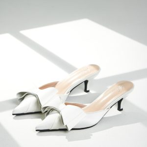 8288-53 / Kitten Heel Bow Mules
