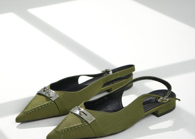 911-22 / Elegance Flat Slingback Sandals