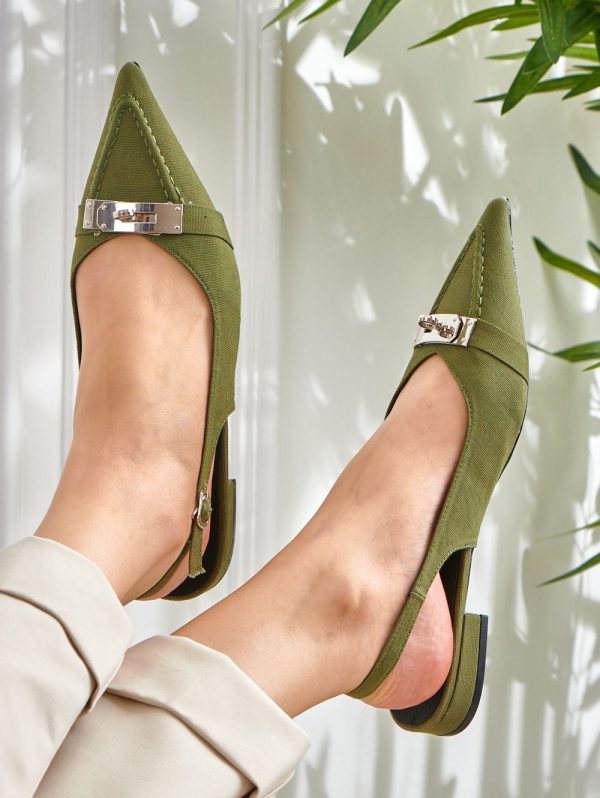 911-22 / Elegance Flat Slingback Sandals