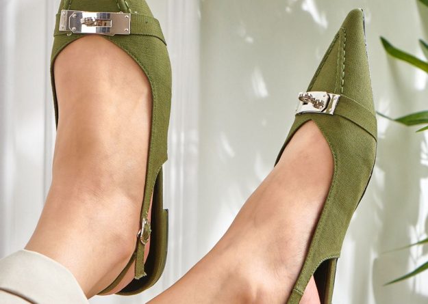 911-22 / Elegance Flat Slingback Sandals