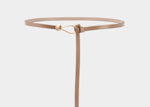 Leather Tie Belt