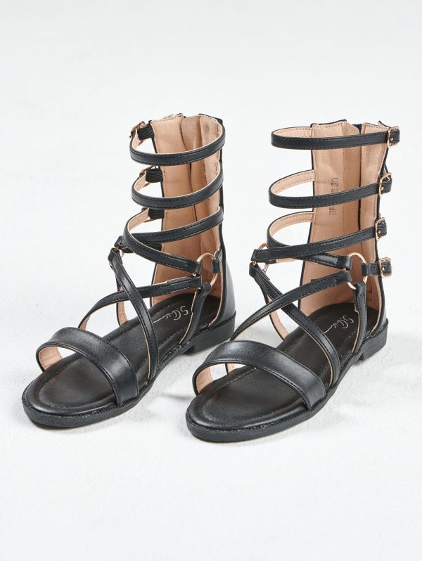 BF-L1M Criss Cross Gladiator Sandal For Kids