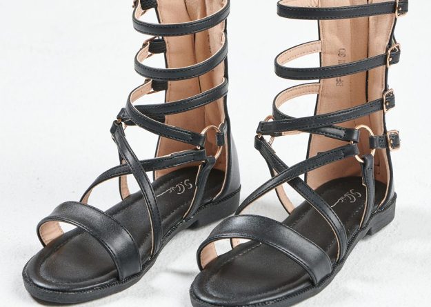 BF-L1M Criss Cross Gladiator Sandal For Kids