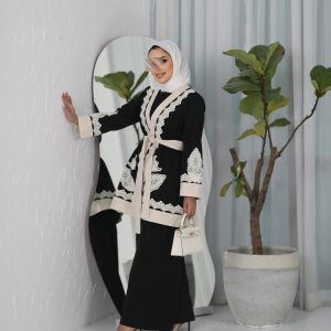 SC-456 / Luxury Embroidered Three-Piece Suit