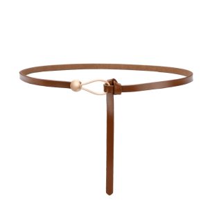 Leather Tie Belt