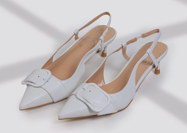SC-E008 / Low-Heel Sling back Shoes