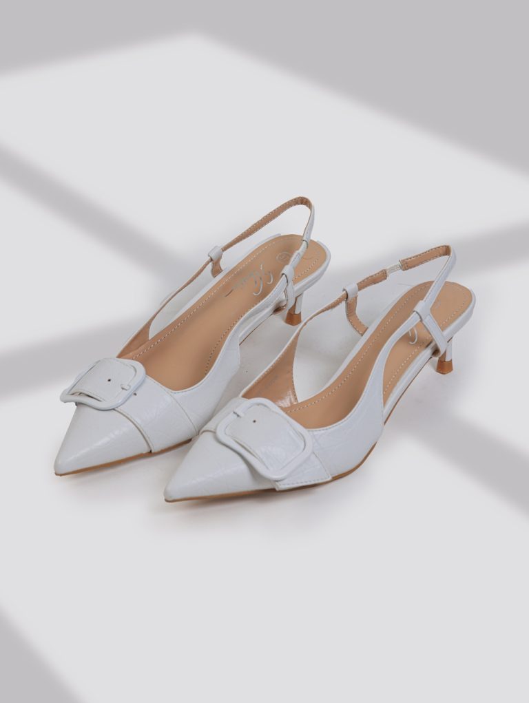 SC-E008 / Low-Heel Sling back Shoes