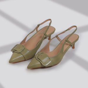 SC-E008 / Low-Heel Sling back Shoes