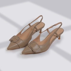 SC-E008 / Low-Heel Sling back Shoes