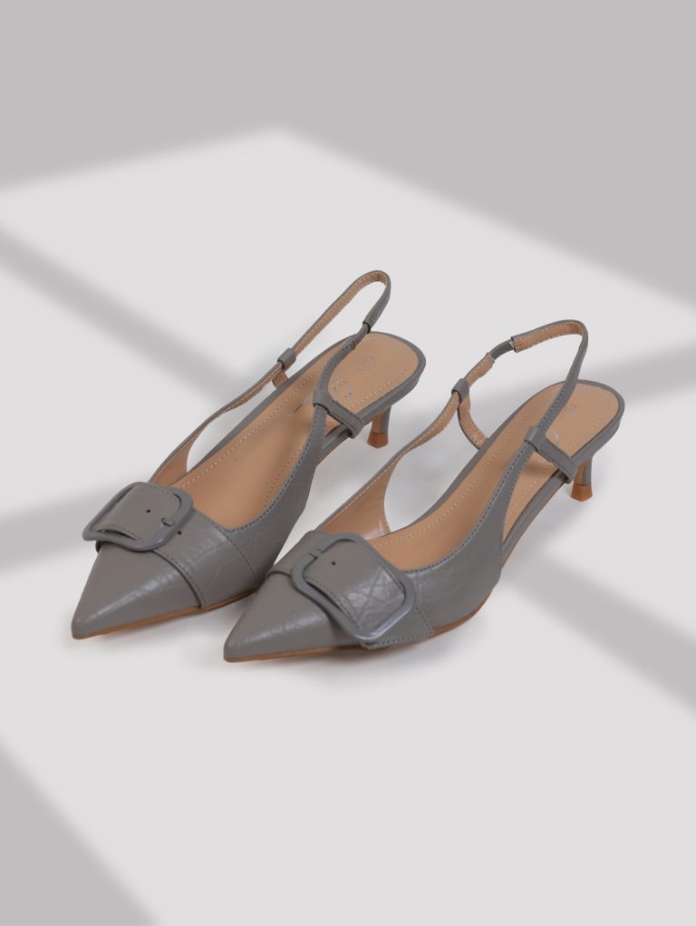 SC-E008 / Low-Heel Sling back Shoes