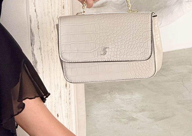 Cich Women Croc leather Hand bag
