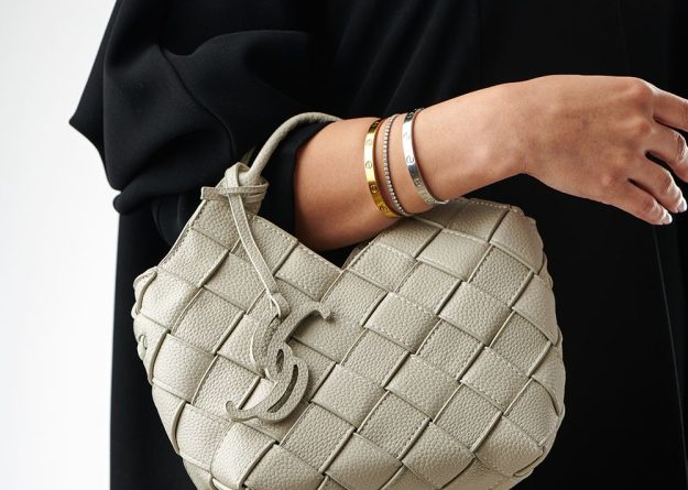 Leather Women Hand and crossbody Bag