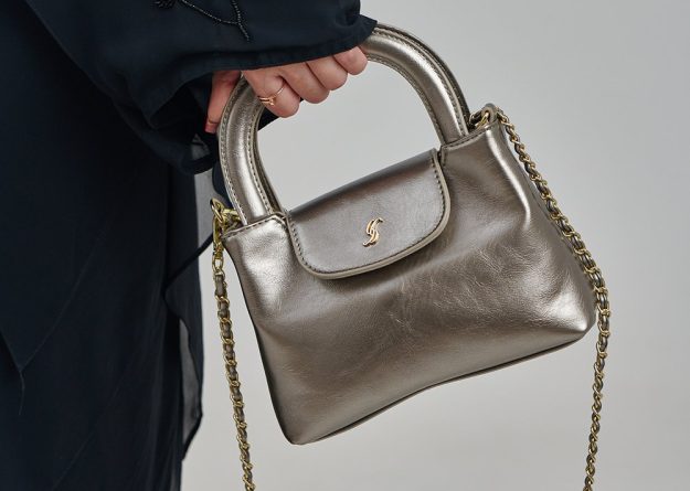 Elegant Mini Structured Top-Handle Handbag