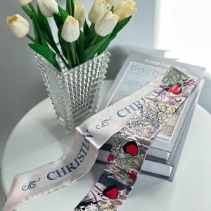 Floral Symphony Twilly Scarf