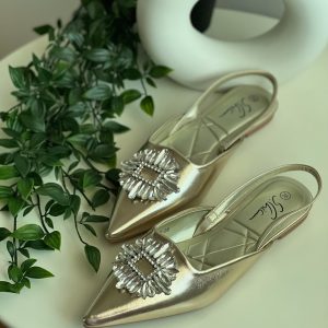 7336-28 / Jeweled Slingbacks
