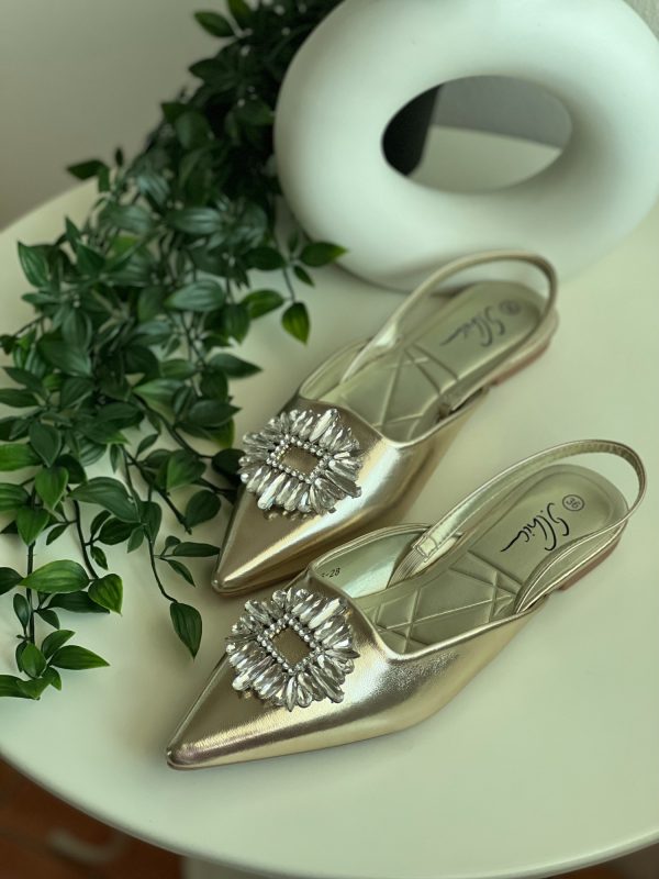 7336-28 / Jeweled Slingbacks