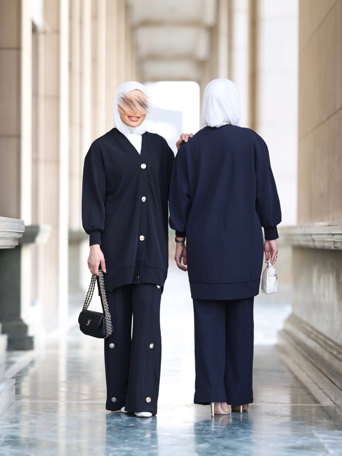 Midnight Modest Dual Suit