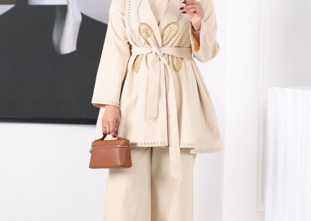 Majestic Set Cardigan Top and Trouser