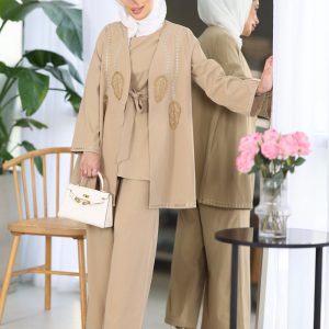 Majestic Set Cardigan Top and Trouser