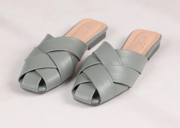 Woven Elegance Slippers