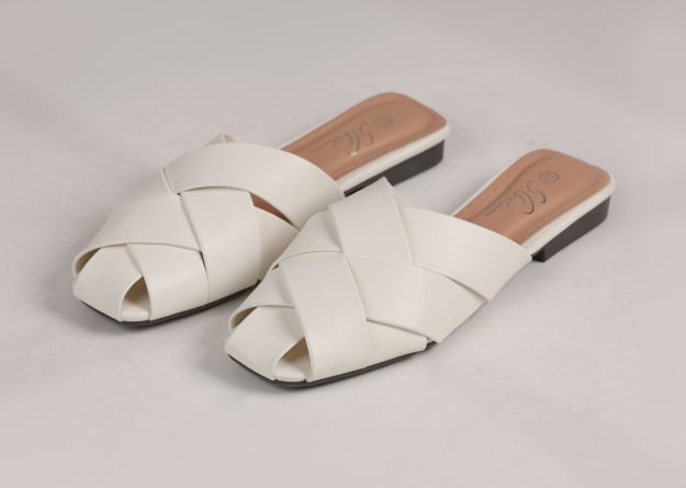 Woven Elegance Slippers