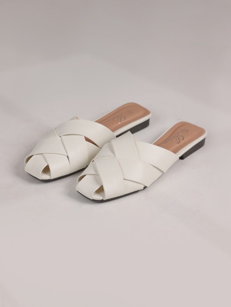 Woven Elegance Slippers