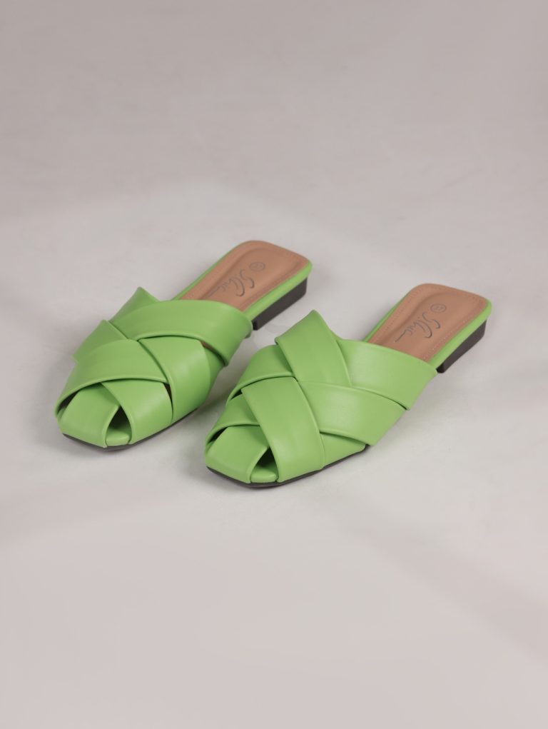 Woven Elegance Slippers