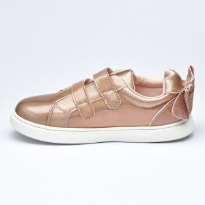 Golden Bloom Metallic Rosegold Sneakers