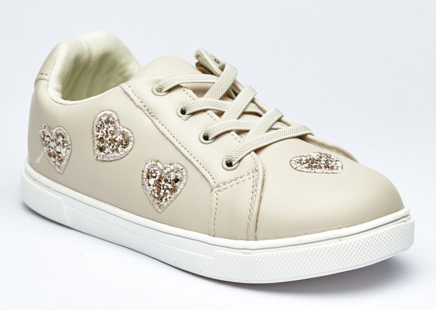 Lush Love crystal Heart Laces Sneakers