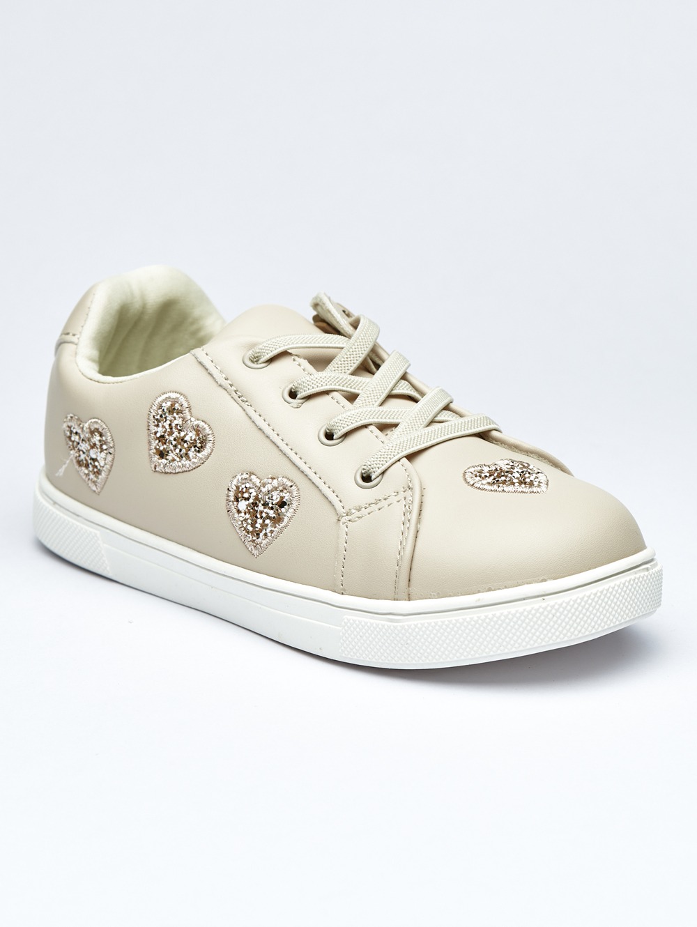 Lush Love crystal Heart Laces Sneakers