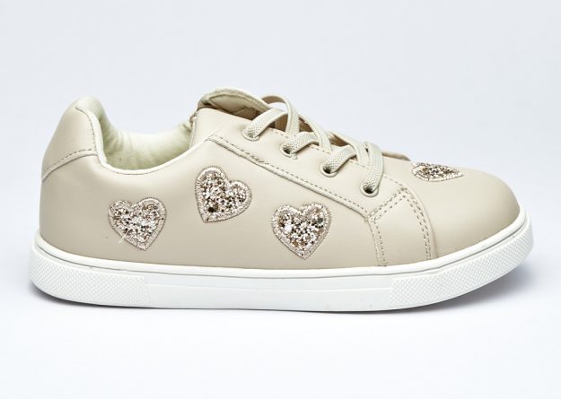 Lush Love crystal Heart Laces Sneakers