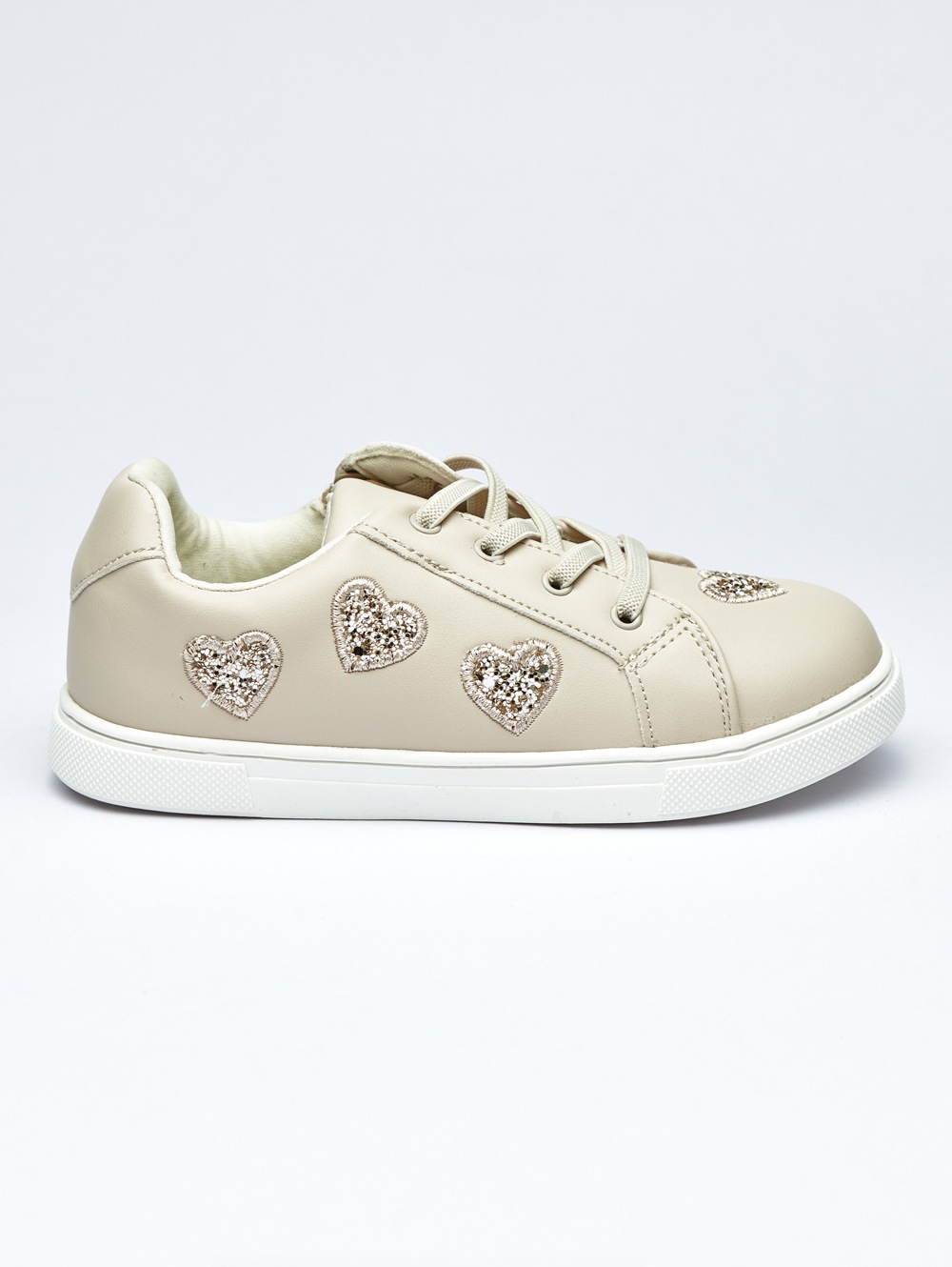 Lush Love crystal Heart Laces Sneakers