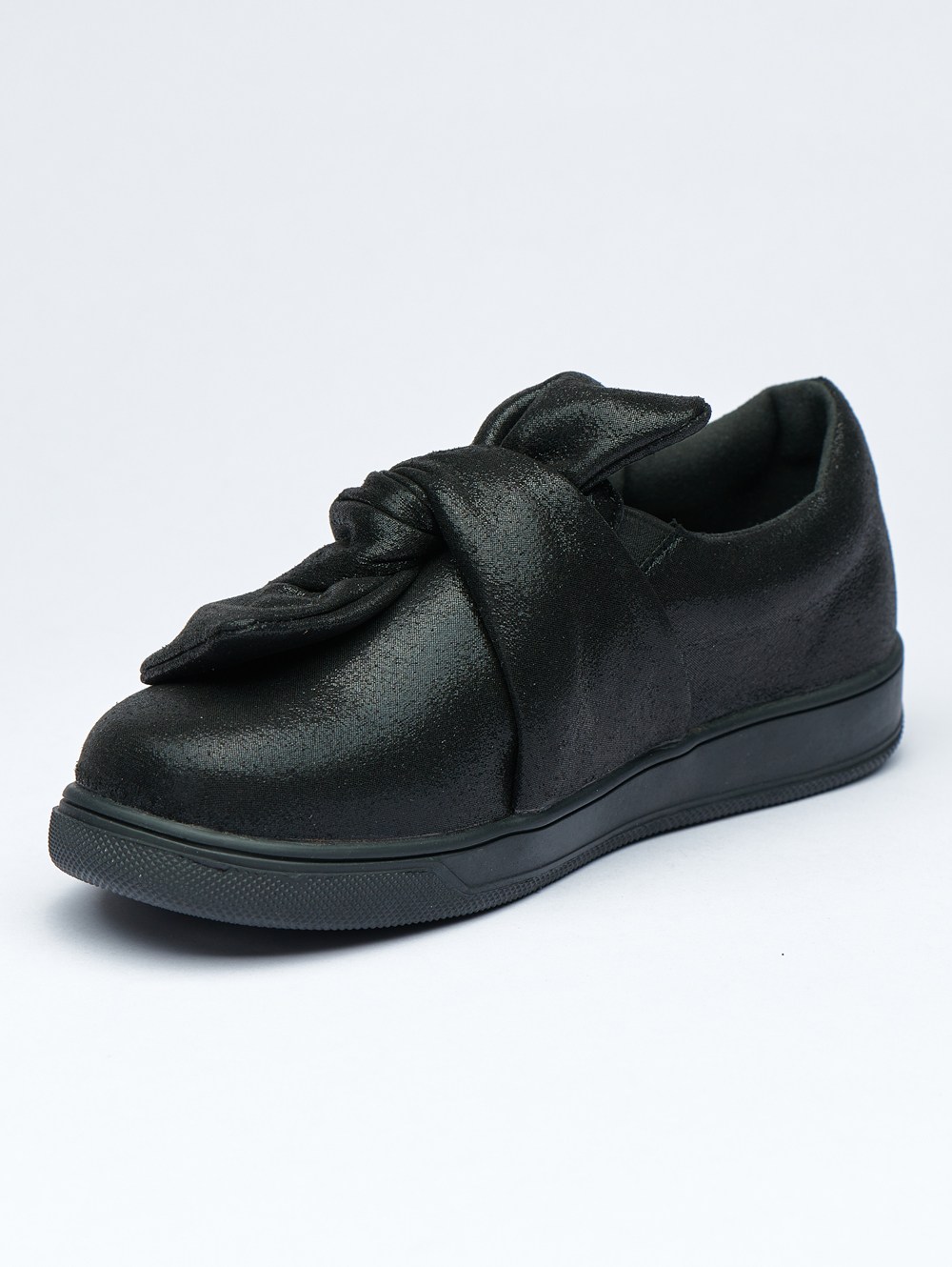 Romantic Charm Metallic Slip On Sneakers