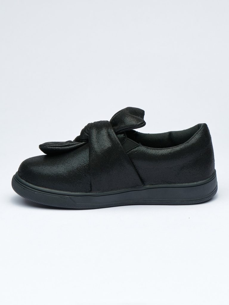 Romantic Charm Metallic Slip On Sneakers